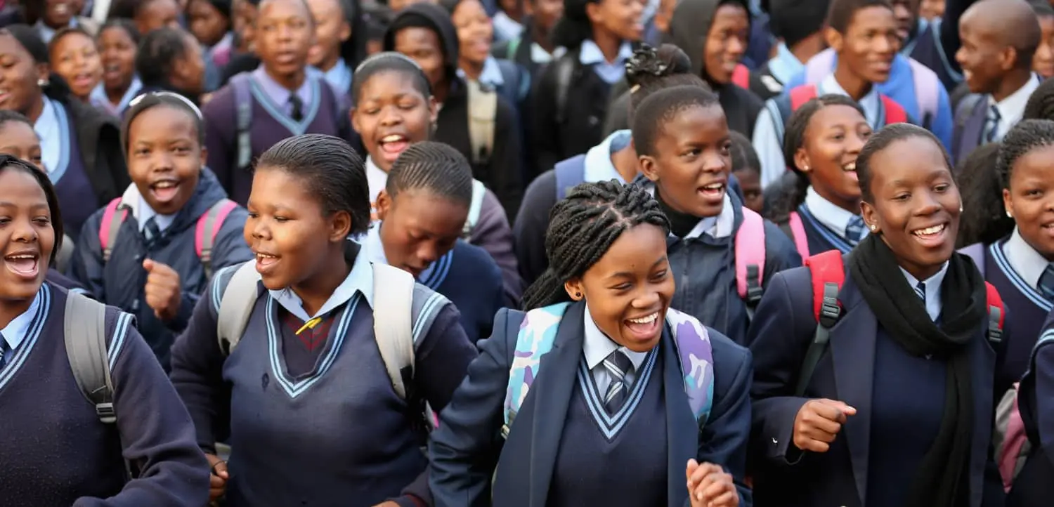 Banner: Welcome to Eric Mtshali Secondary School