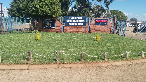 Banner: Welcome to Florapark Comprehensive High School