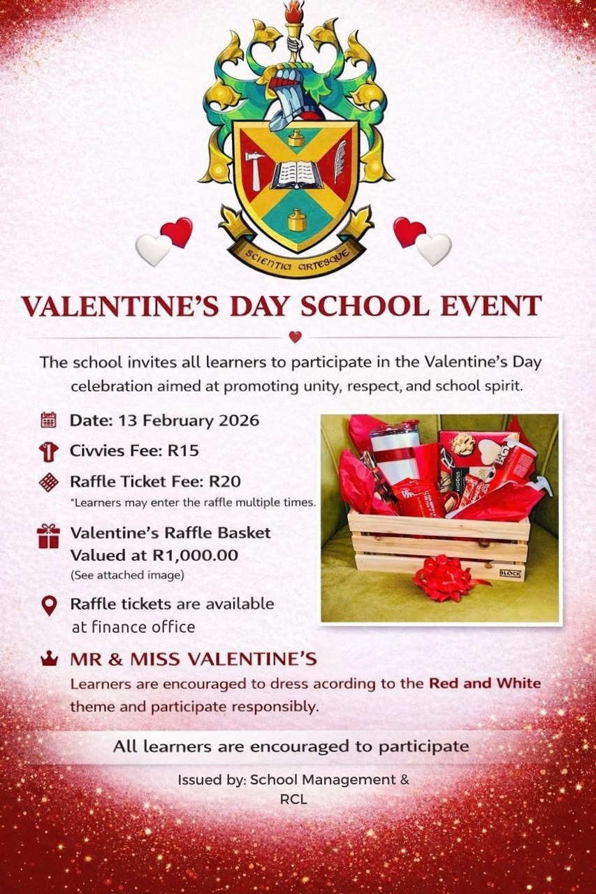 Valentine’s Day School Event – 13 February 2026
